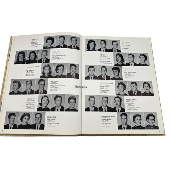 Vintage 1960 Young Harris College Enotah Yearbook Hardcover Georgia College Life - Picture 5 of 10